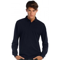 Polo Heavymill cu mâneca lungă B&C Collection