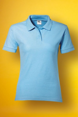 Tricou polo de damă poli-bumbac SG